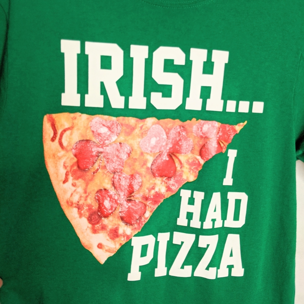 Irish St Patrick's Day Pizza Lovers Funny Shirt